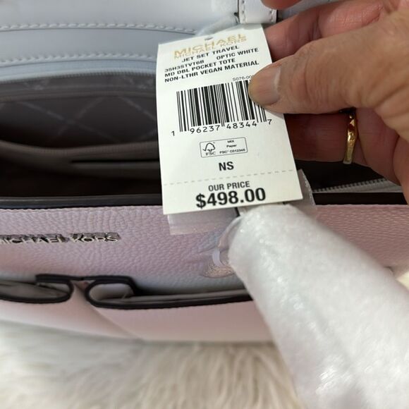 MICHAEL KORS LEATHER SHOULDER BAG NWT - Picture 8 of 11